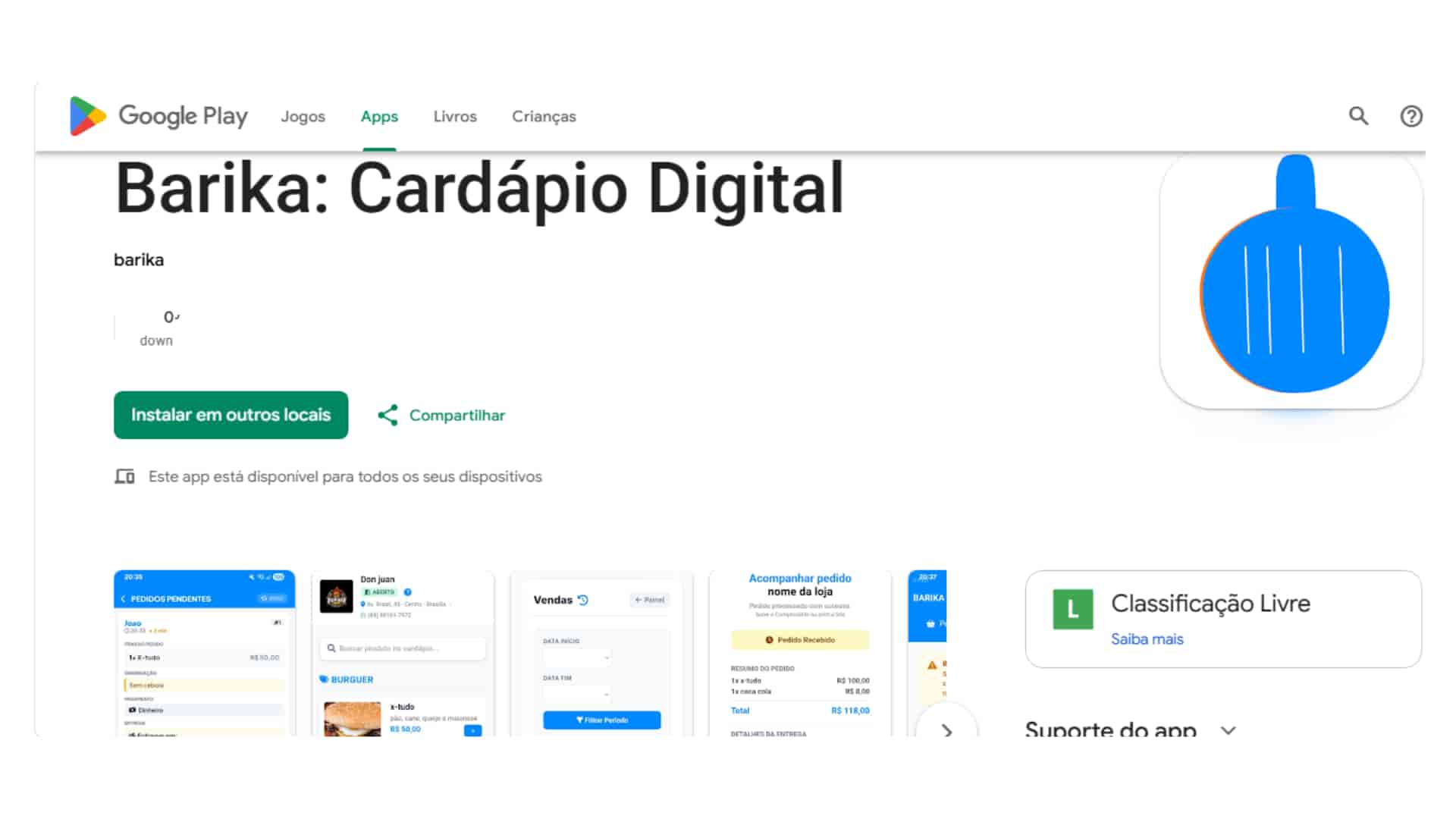 aplicativo barika na play store